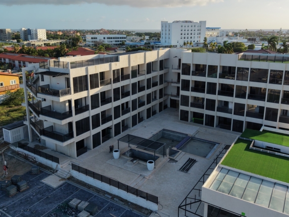 Legacy Condominium exterior Pool area