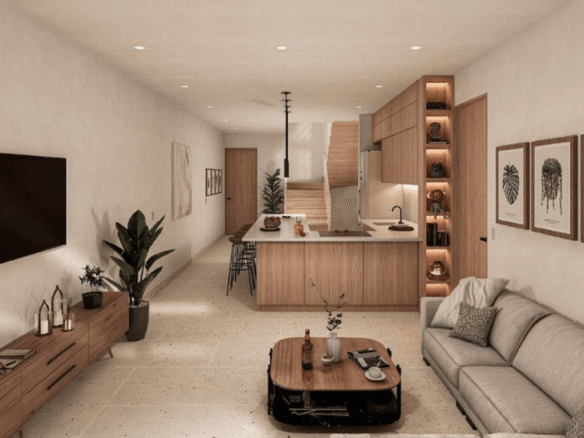 Condo Washington gardens Living area