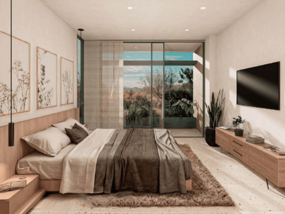 Condo Washington gardens master bedroom