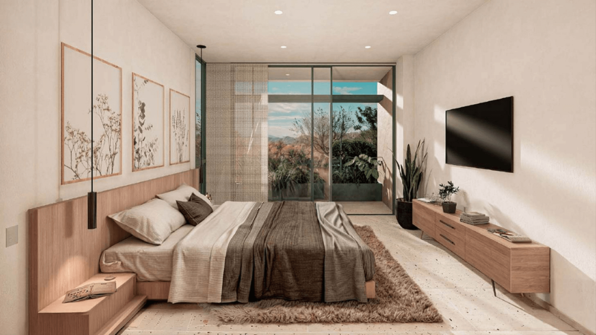 Condo Washington gardens master bedroom
