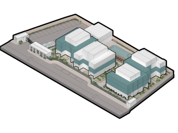 Condo Washington gardens 3D layout plan