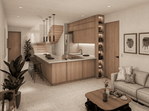 Condo Washington gardens kitchen area