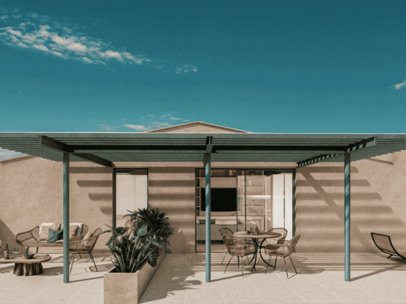 Condo Washington gardens terrace view