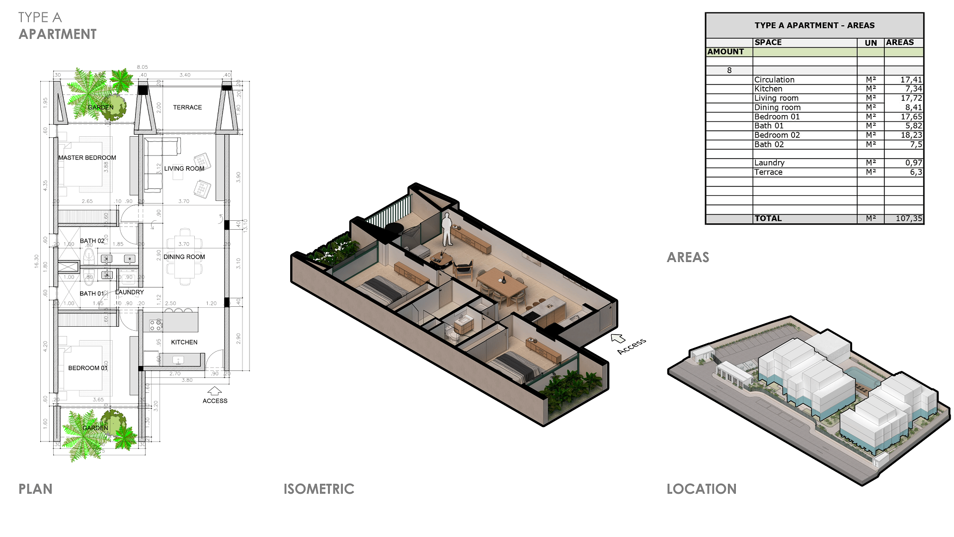 Condo Washington gardens floor map