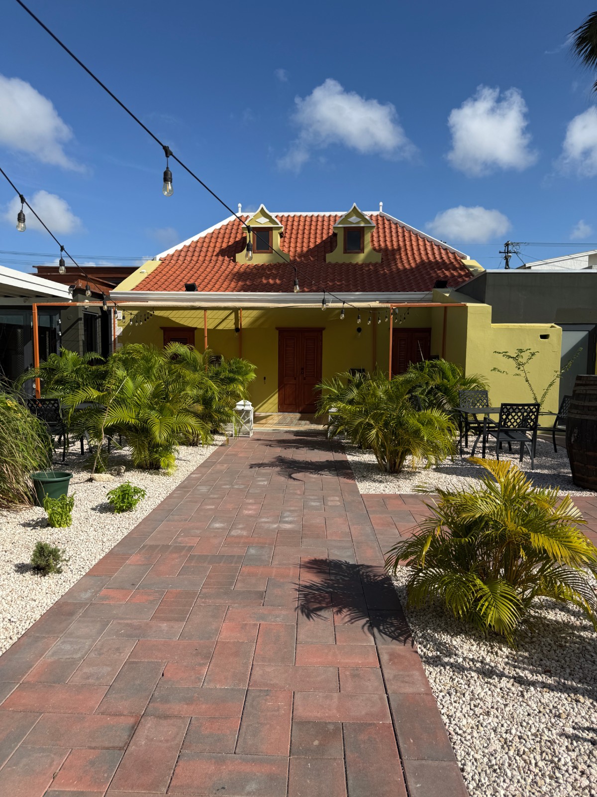 Downtown Oranjestad Aruba city center with new condo developments
