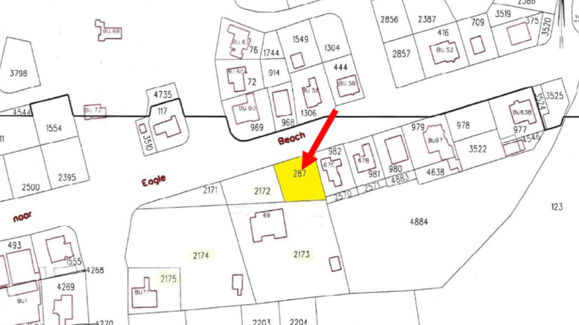 2 Bedroom House Bubali 69-B printing layout