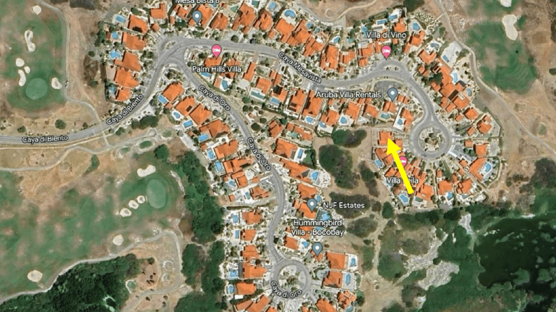 Casa Mesa Vista 35 aerial neighborhood location