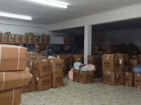 Columbusstraat-5 Warehouse inside Storage Room Area