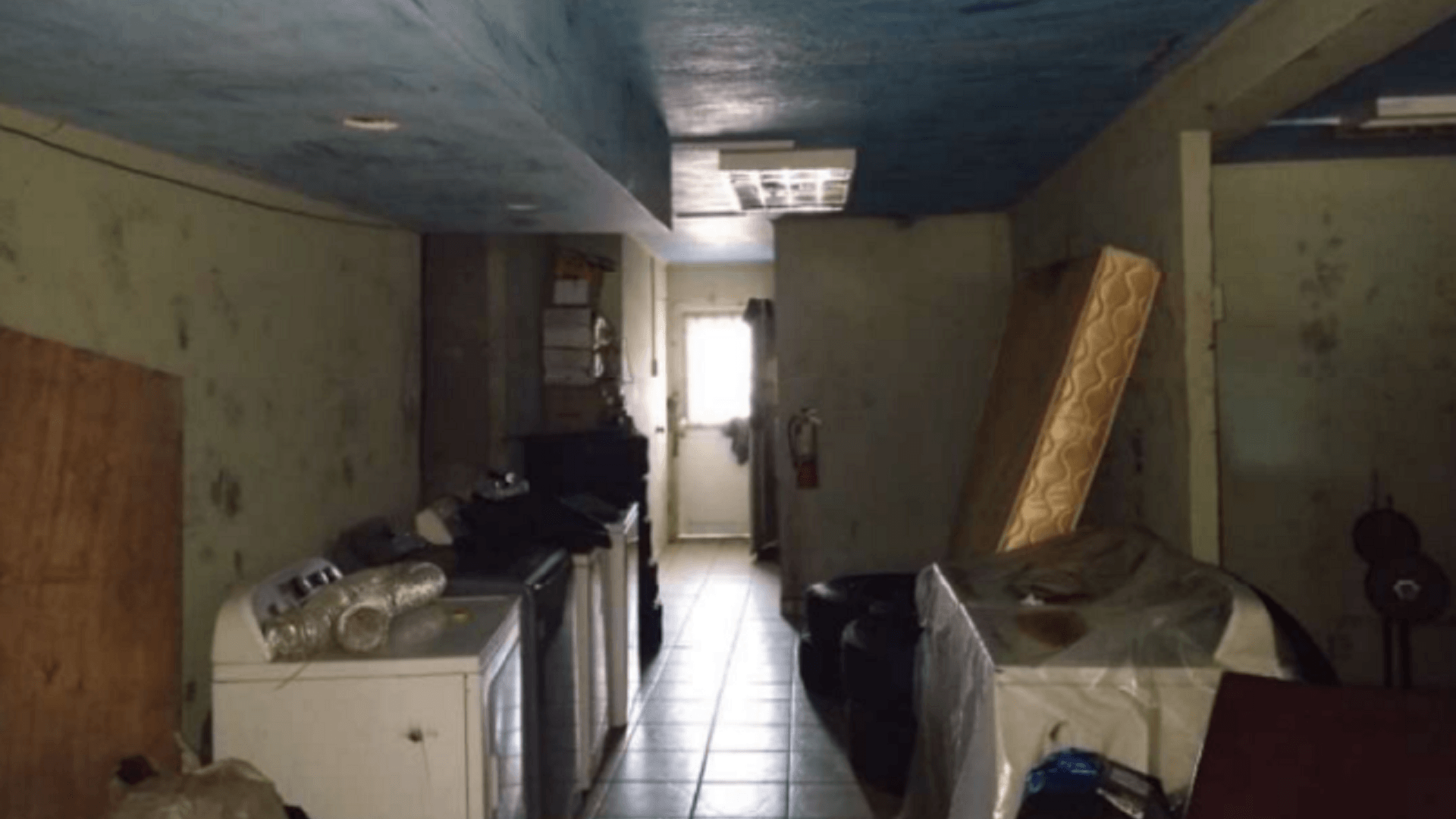 Commercial 69-A Bubali machine storage area