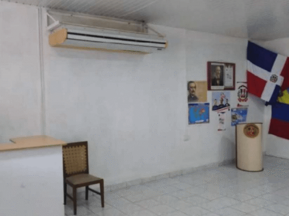 commercial building 34-B office reception area