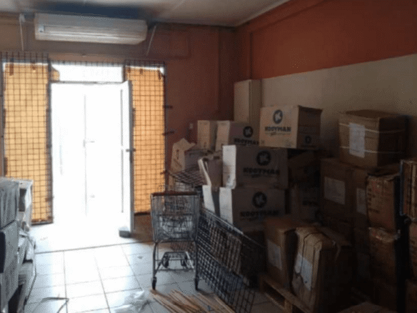 commercial building 34-B warehouse storage room