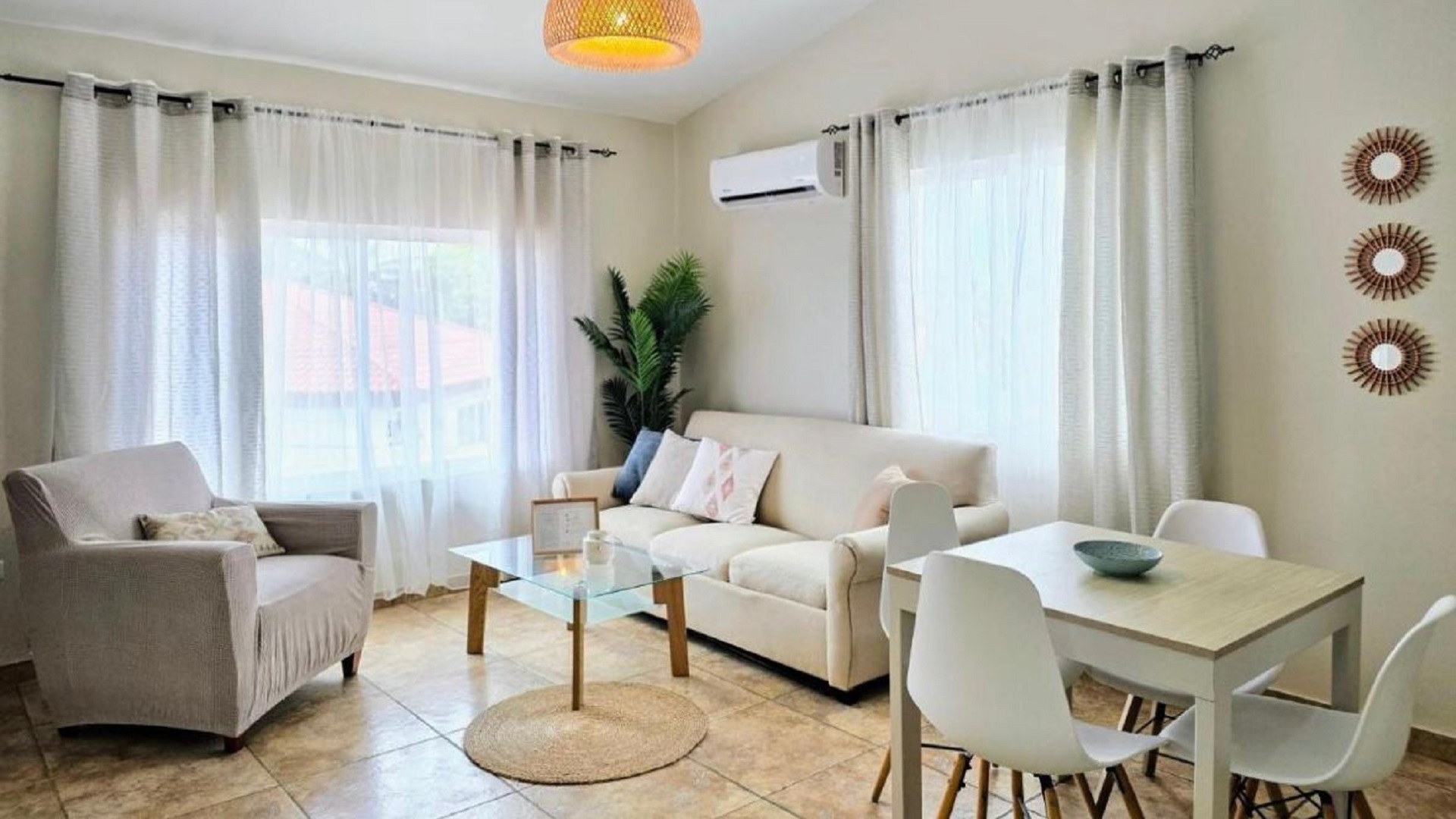 Condo Unit 1 Rooi Santo Residence Living and dining area