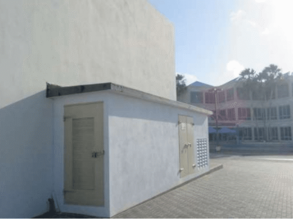 Magdalena Development Commercial Building backyard store area