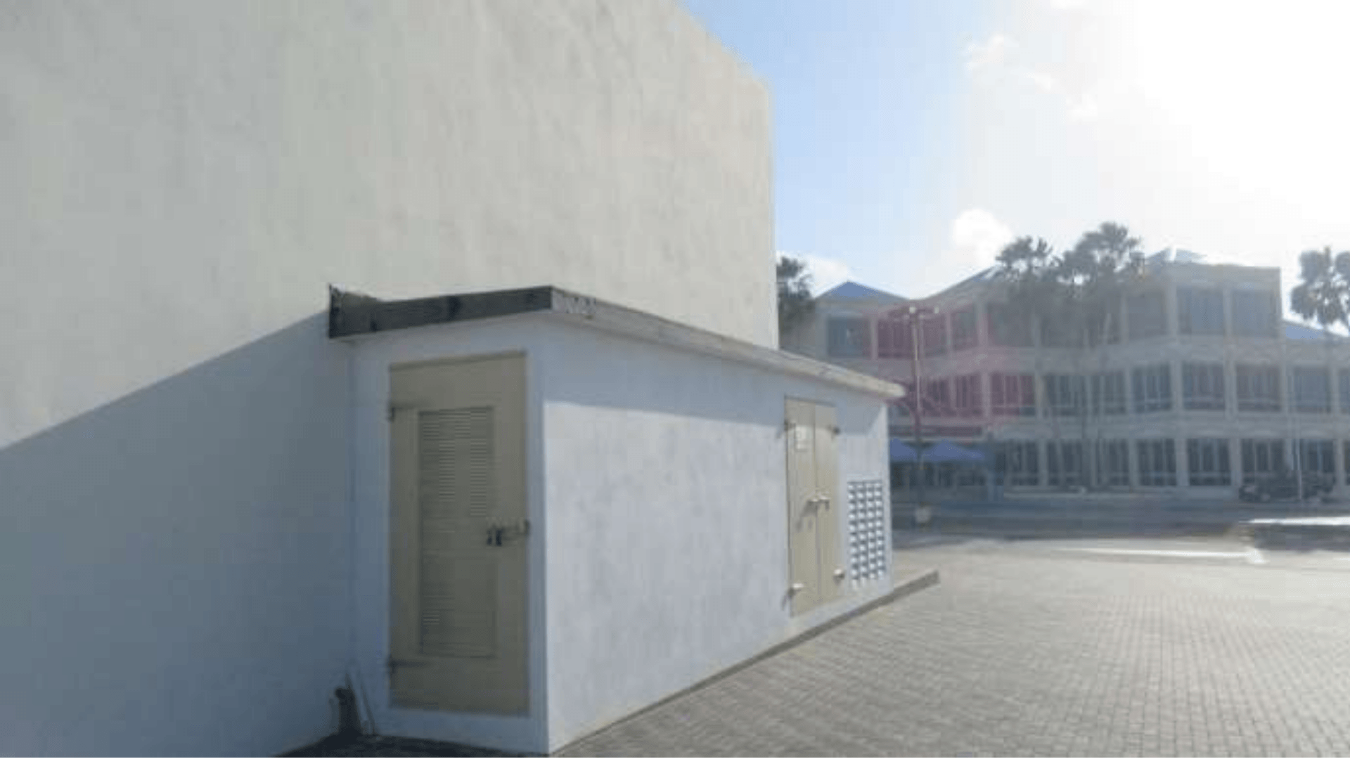 Magdalena Development Commercial Building backyard store area