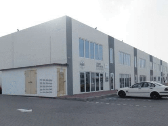 Magdalena Development Commercial Building exterior front parking