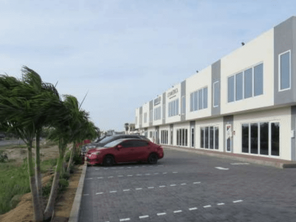 Magdalena Development Commercial Building exterior parking area