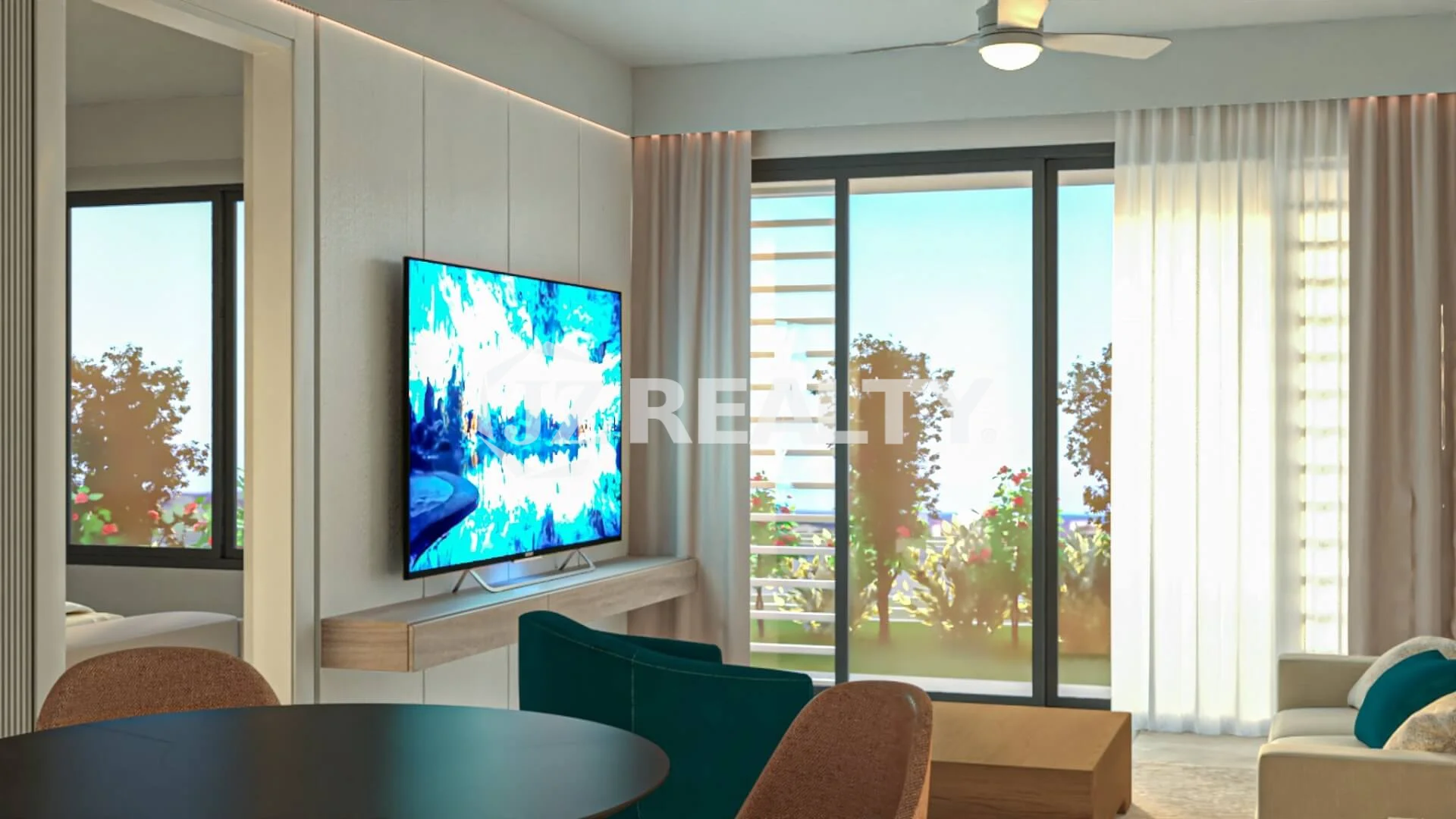 the-moon-condo-aruba-apartment-interior-detail