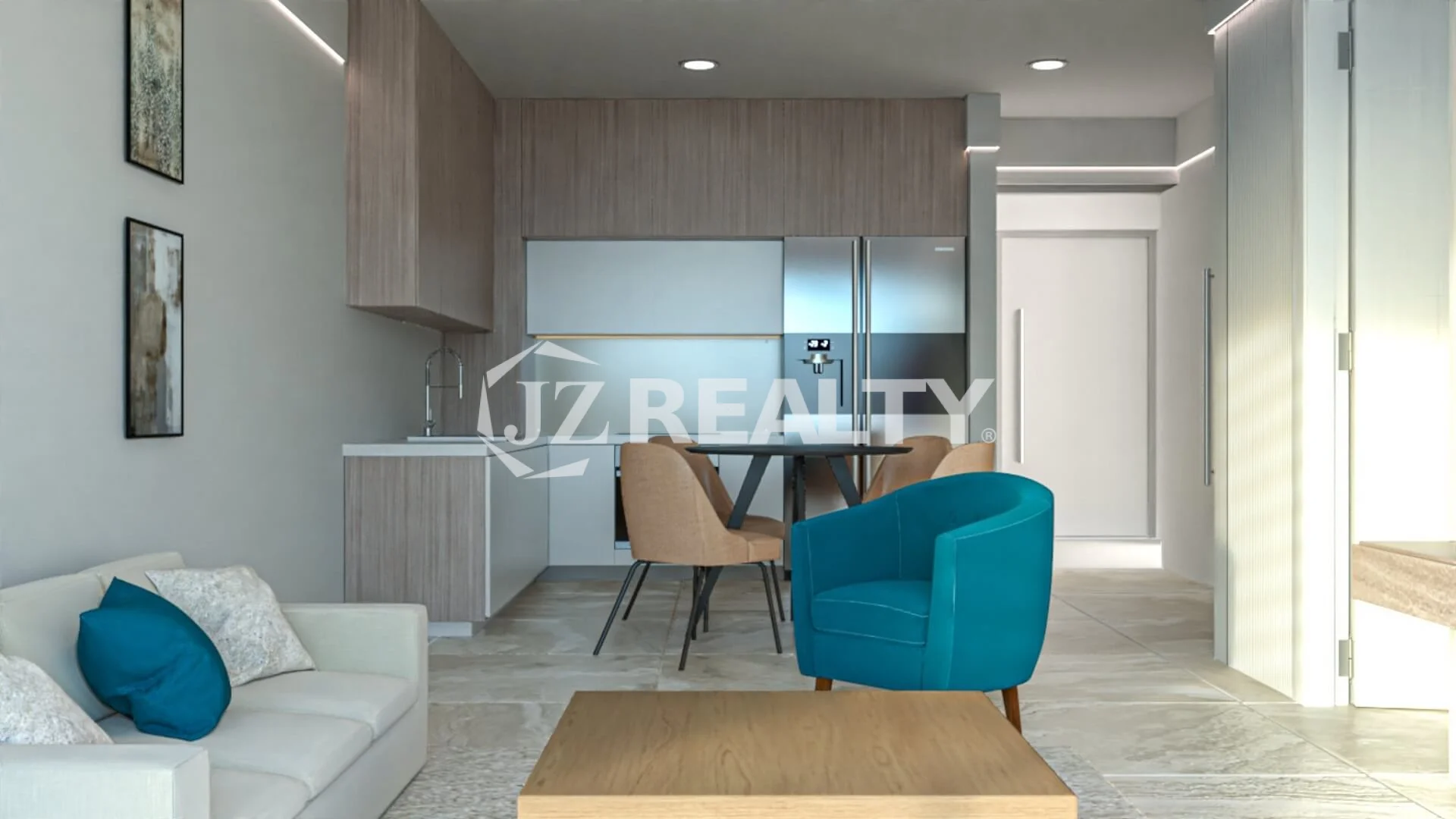 the-moon-condo-aruba-spacious-open-living-room