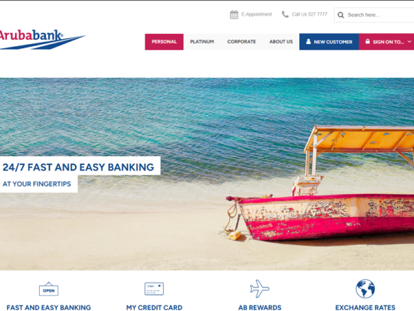 banking services in Aruba