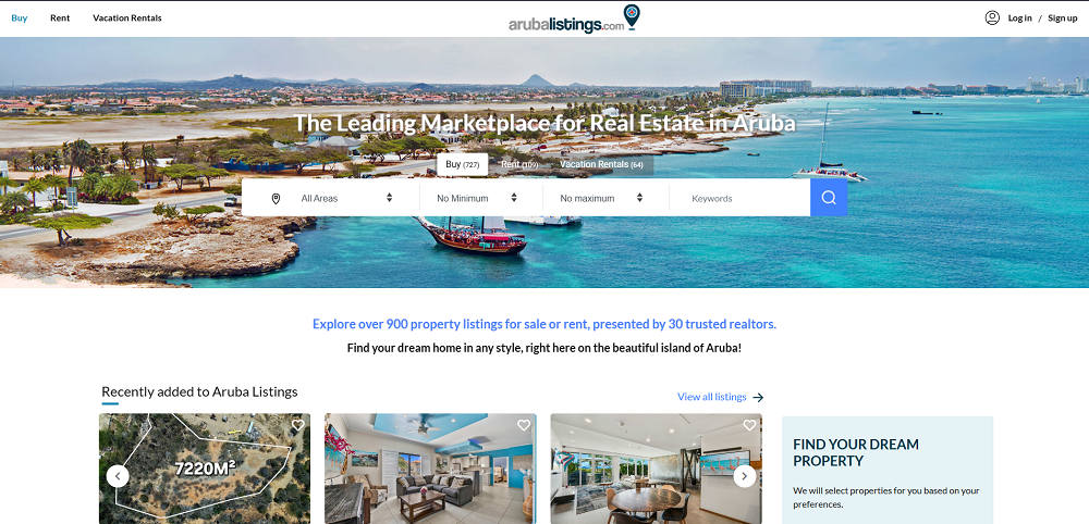 Aruba homes for sale